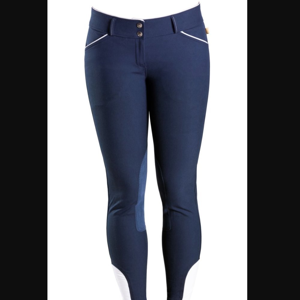 Devon Aire Signature Woven Show Breech Knee Patch | 30